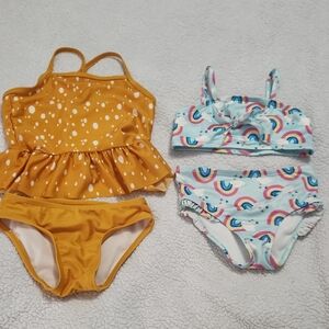Toddler girls swim bundle Size 5T
